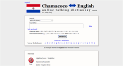 Desktop Screenshot of chamacoco.swarthmore.edu